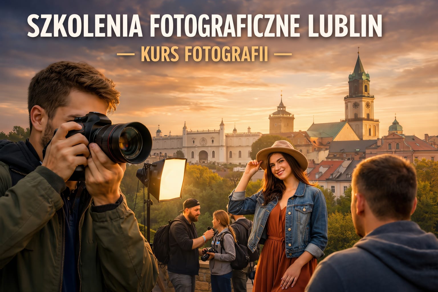 Szkolenia fotograficzne Lublin – kurs fotografii i warsztaty - E-PHOTO4U Szkolenia fotograficzne Lublin – warsztaty fotografii portretowej z modelką